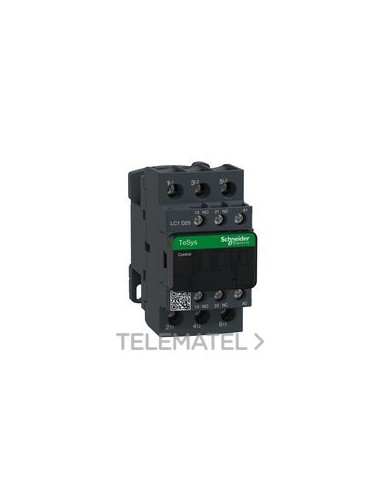 CONTACTOR 25A 1 NA/1 NC 480V 50-60Hz