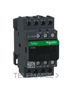 CONTACTOR 25A 1 NA/1 NC 230V 50-60Hz 4P