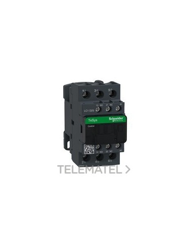 CONTACTOR 25A 1 NA/1 NC 115V 50-60Hz