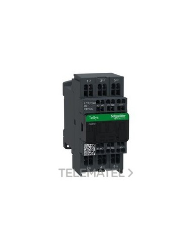 CONT.12A 1 NA/1 NC 24V BC-AR ANTIP.REST.