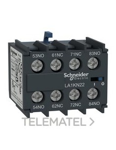 CONTACTO AUXILIAR INSTALACIÓN 2 NA+2 NC