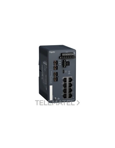 CONM.ETH.TCP/IP 8x10/100BASE-TX RJ45+2x1