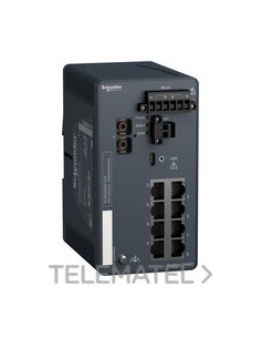 CONM.ETH.TCP/IP 8x10/100BASE-TX RJ45+1x1