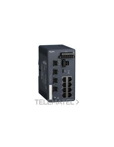 CONM.TCP/IP 8x10/100BASE-TX RJ45 4x1000