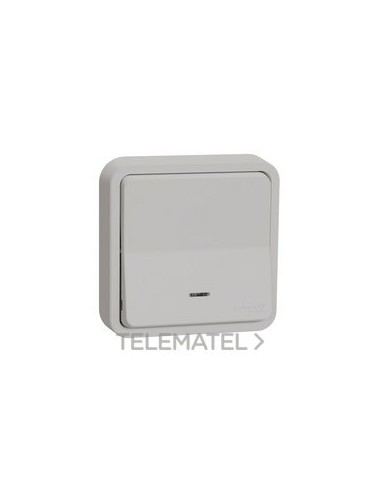 CONMUTADOR EMPOTRABLE CON LED BLANCO