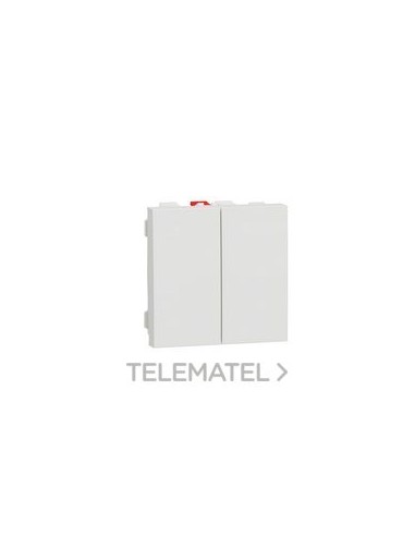 CONMUTADOR DOBLE 2 MÓDULOS POLAR