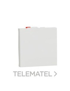 CONMUTADOR 2 MÓDULOS BLANCO ACTIVO