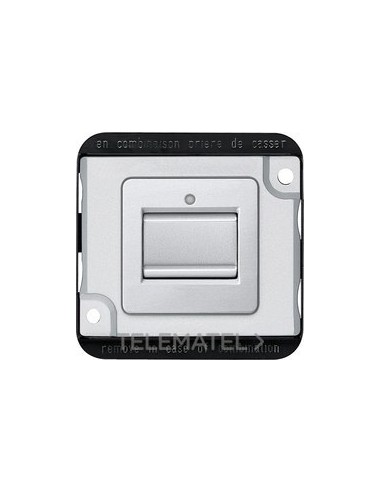 CONMUTADOR 10A ANTIVANDALICO ALUMINIO