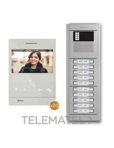 KIT EDIFICIO VIDEO N5221/ART 4 LITE 20P