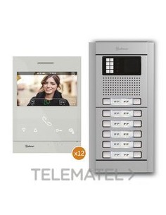 KIT EDIFICIO VIDEO N5212/ART 4 LITE 12P