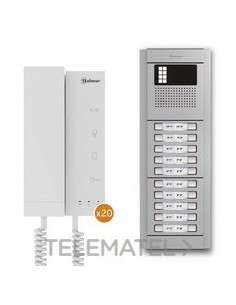 KIT EDIFICIO AUDIO N4220/T-ART 20P