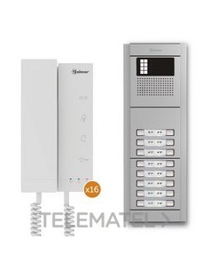 KIT EDIFICIO AUDIO N4216/T-ART 16P