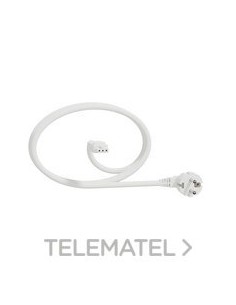 CONEXIÓN 6mx2,5mm PLANO BLANCO