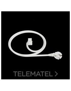 CONEXIÓN 6mx1,5mm 90° BLANCO