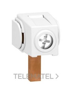 CONECTOR TERMINAL DOBLE CABLE 25mm² (4u)