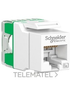 CONECTOR RJ45 KEYSTONE UTP CAT6A BLANCO
