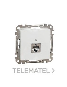 CONECTOR RJ45 CAT6A STP BLANCO