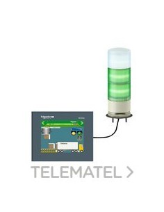 COLUMNA LUMINOSA USB MÁSTIL 100mm