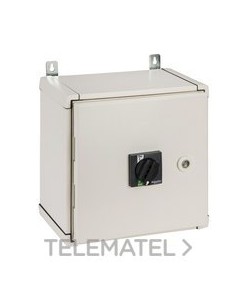 COFRET METÁLICO ESTANCO FRONTAL NEGRO