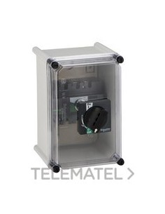 COFRET AISLANTE ESTANCO FRONTAL NEGRO