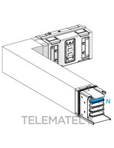 CODO IZQUIERDA SEGMENTO B 630A ALUMINIO