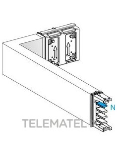 CODO IZQUIERDA SEGMENTO B 250A ALUMINIO