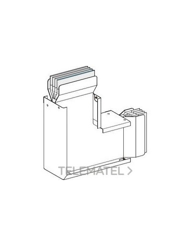 CODO CANTO RF CANALIS KTA 800A 3L+N+PER