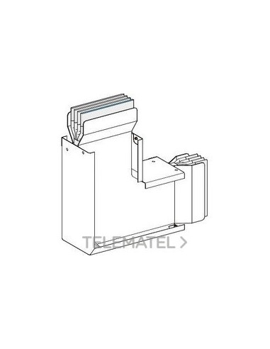 CODO CANTO RF CANALIS KTA 4000A 3L+N+PER