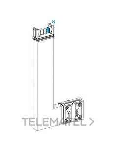 CODO ARRIBA SEGMENTO B 400A ALUMINIO