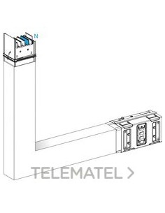 CODO ARRIBA SEGMENTO A B 1000A ALUMINIO