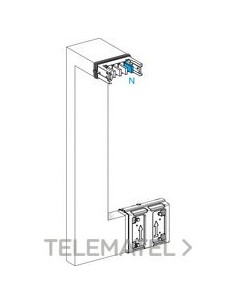 CODO ARRIBA/IZQUIERDA B 250A ALUMINIO