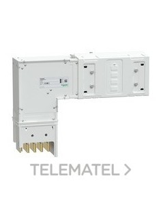 CODO ABAJO 630A ALUMINIO