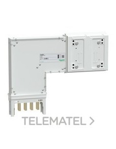 CODO ABAJO 250A ALUMINIO