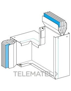 CODO 90° CANTO/PLANO N1 3L+N+PE 2500A Al