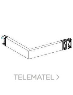CODO 90° DE CANTO 400A ALUMINIO