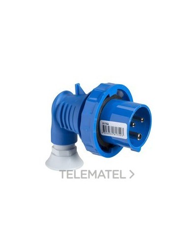 CLAV.AÉREA ANGR.32A 2P+TT 200-250V IP67