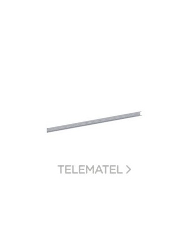 CARRIL DOBLE PERFORADO 2m