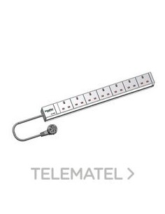 CRL.DISTR.EN.1U 7 SOCKETS 19P REINO UNID