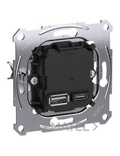 CAR.USB TIPO A+C 45W TEC POWER DELIVERY