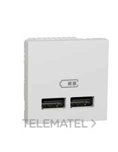 CARGADOR DBL.USB 2,1A 2 MOD.BPL.