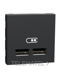 CARGADOR DBL.USB 2,1A 2 MOD.ANTR.