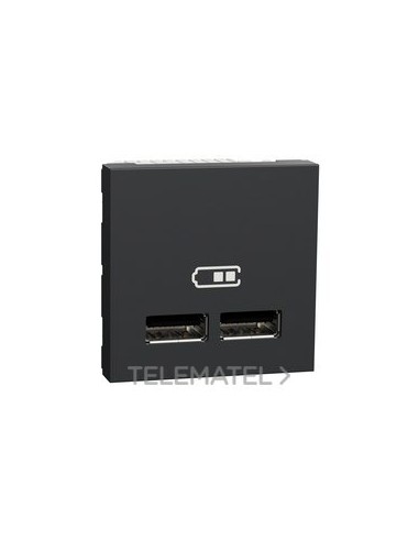 CARGADOR DBL.USB 2,1A 2 MOD.ANTR.
