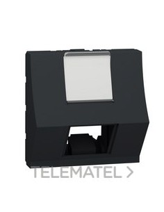 CARÁTULA T.RJ45 INCLIN.2 MOD.ANTR.