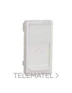 CARÁTULA T.RJ45 1 MOD.BL ACVO.