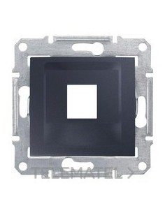 CARATULA RJ45 KEYSTONE GRAFITO