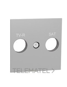 CARATULA TOMA R-TV/SAT ALUMINIO