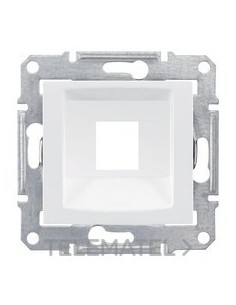 CARATULA RJ45 KEYSTONE BLANCO