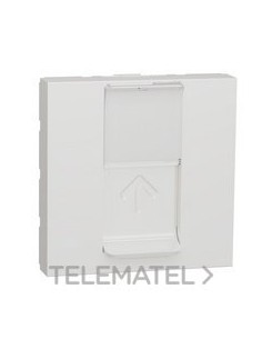 CARATULA RJ45 2 MÓDULOS KEYSTONE POLAR