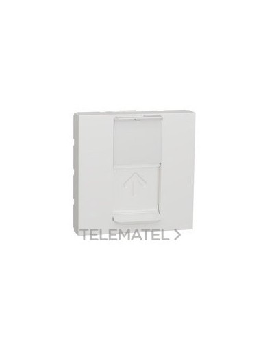 CARATULA RJ45 2 MÓDULOS KEYSTONE POLAR