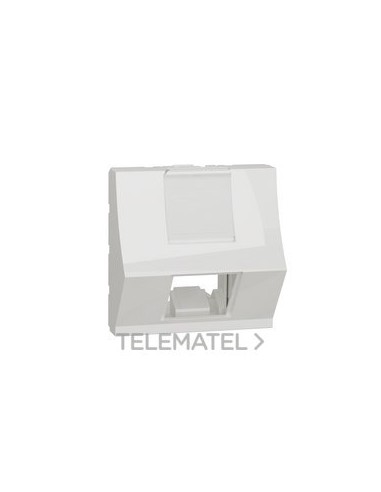 CARATULA RJ45 2 MOD.KEYST INCLIN.POLAR